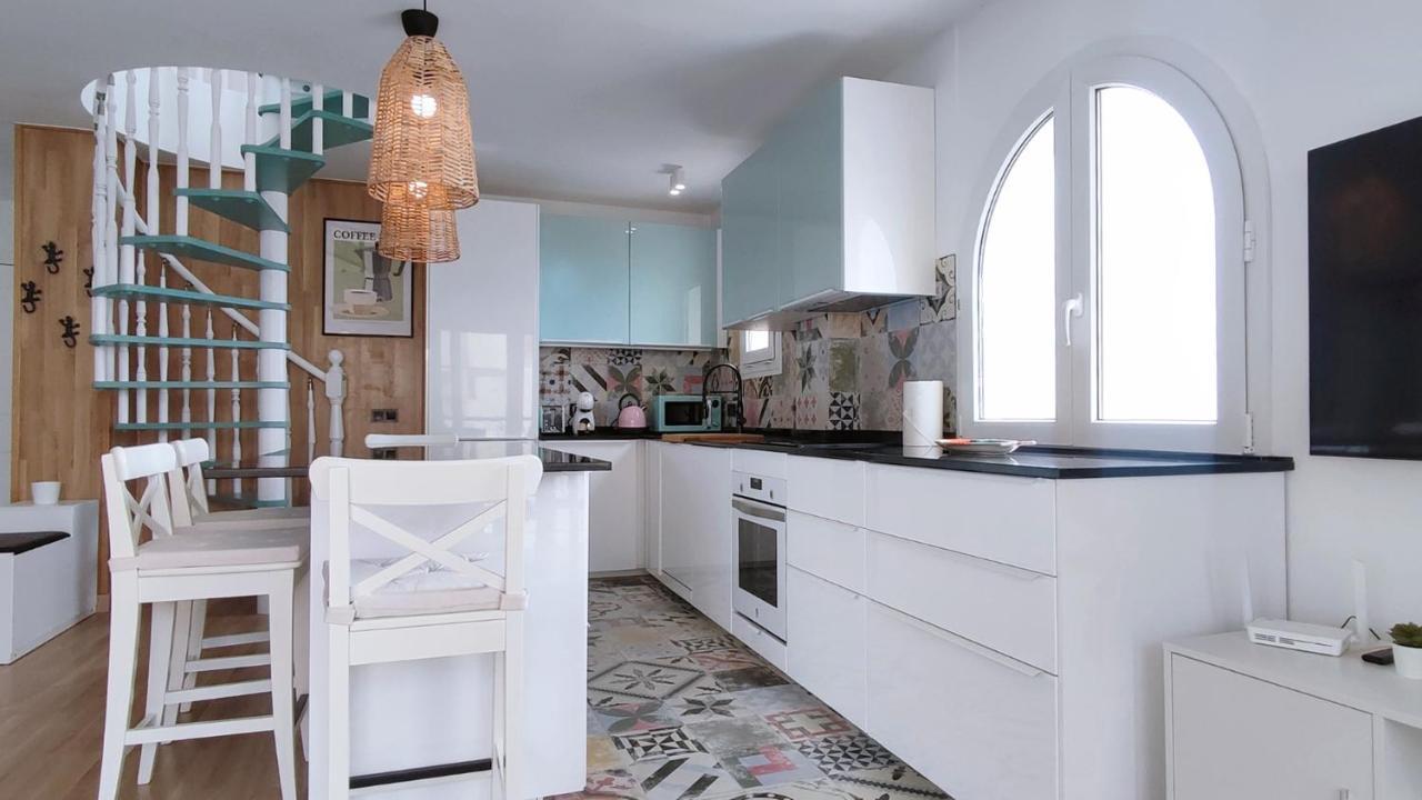 Ferienwohnung Atico De Albaida Duplex Frente Al Mar Morche Exterior foto